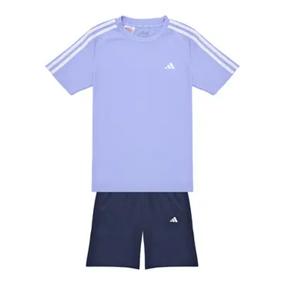 Adidas Train Essentials AEROREADY 3-Stripes Regular-Fit Training Set boys's in Blue