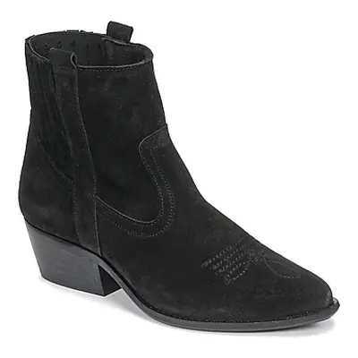 Casual Attitude NAUTERELLE women's Low Ankle Boots in Black