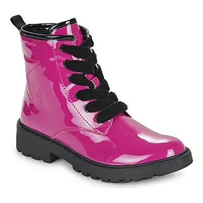 Geox J CASEY GIRL girls's Children's Mid Boots in Pink