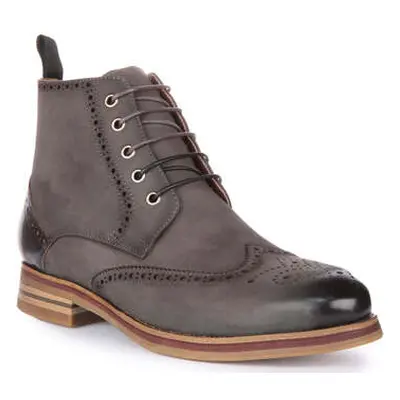 Justinreess England Reid men's Boots in Grey