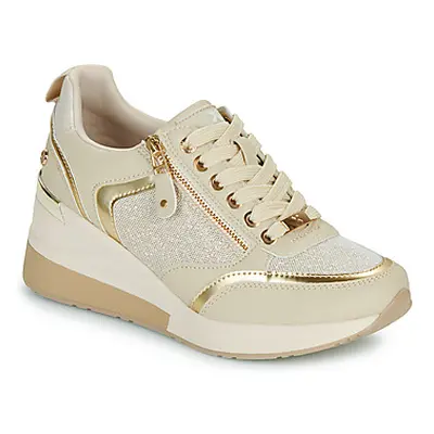 Xti 142288-BEIGE women's Shoes (Trainers) in Beige