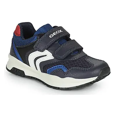 Geox J PAVEL A boys's Children's Shoes (Trainers) in Blue