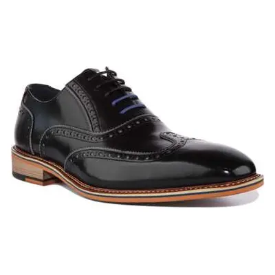 Justinreess England Corey men's Slip-ons (Shoes) in Black