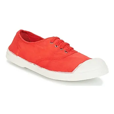 Bensimon TENNIS LACET women's Shoes (Trainers) in Red