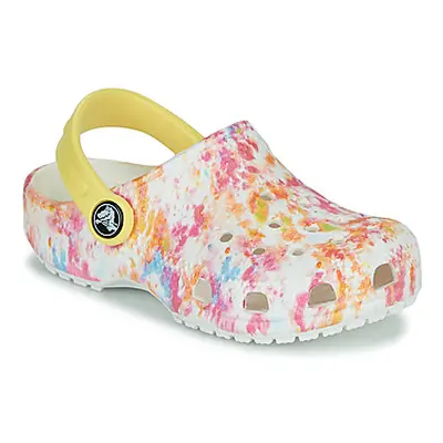 Crocs CLASSIC CLOG  creative dye girls's Children's Clogs (Shoes) in White