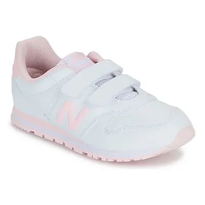 New Balance 500 girls's Children's Shoes (Trainers) in White