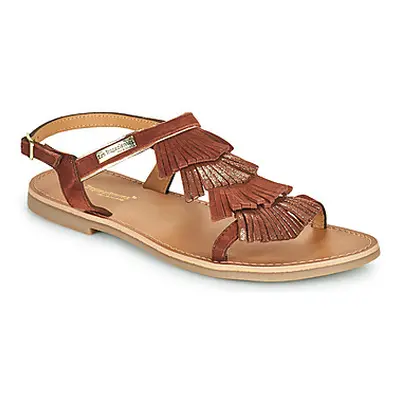 Les Tropéziennes par M Belarbi HIAKARY women's Sandals in Brown