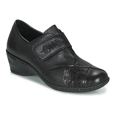 Rieker DEVENIRA women's Casual Shoes in Black