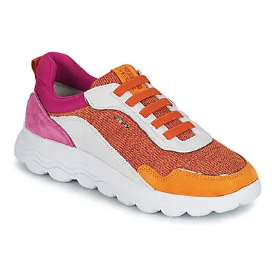 Geox D SPHERICA D women's Shoes (Trainers) in Pink