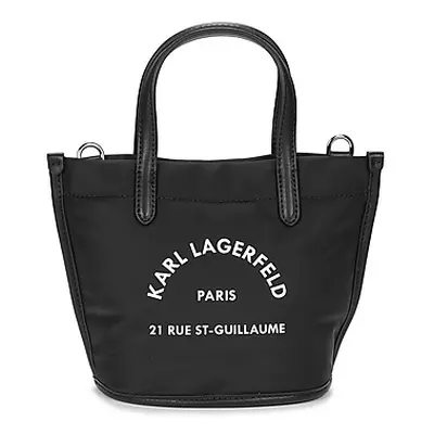 Karl Lagerfeld RSG NYLON MINI TOTE women's Handbags in Black