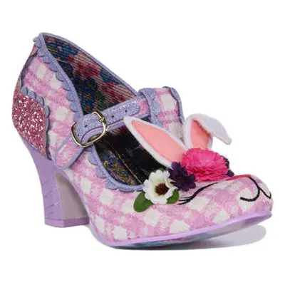 Irregular Choice Bunny Bounce women's Court Shoes in Pink