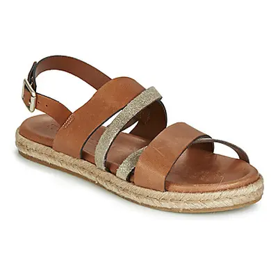 Pataugas LOU women's Sandals in Brown