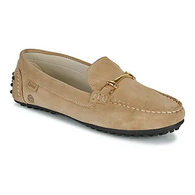 Casual Attitude NEW004 women's Loafers / Casual Shoes in Beige