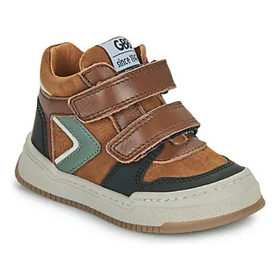 GBB ANTONIO boys's Children's Shoes (High-top Trainers) in Brown