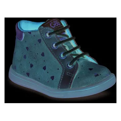 GBB FAMIA girls's Children's Shoes (High-top Trainers) in Pink