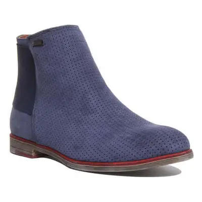 Justinreess England 5900 women's Low Ankle Boots in Blue