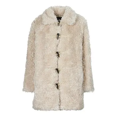 Only ONLVIKI women's Coat in Beige