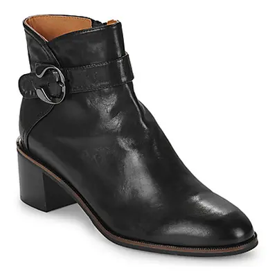 Mam'Zelle TIRIBA women's Low Ankle Boots in Black