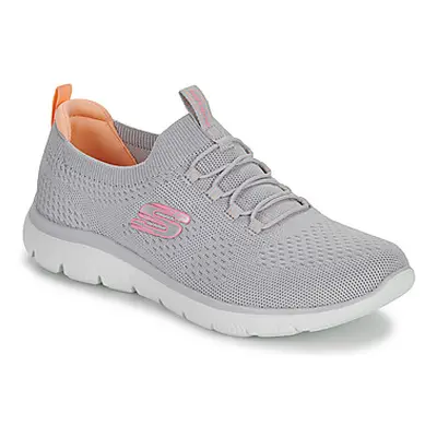 Skechers SUMMITS - CLASSIC women's Shoes (Trainers) in Grey