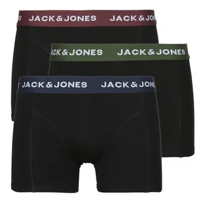 Jack & Jones JACARON X3 men's Boxer shorts in Black