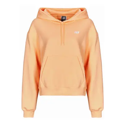 New Balance SMALL LOGO HOODIE women's Sweatshirt in Pink