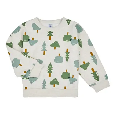 Petit Bateau TREMPLY boys's Children's sweatshirt in Grey