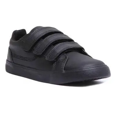 Kickers Tovni Trip Velcro girls's Trainers in Black