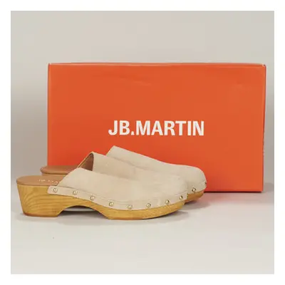 JB Martin ALICE women's Clogs (Shoes) in Beige