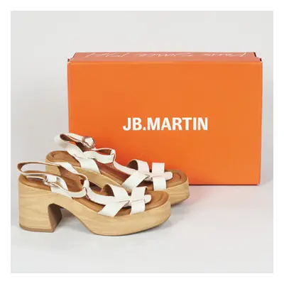 JB Martin BORNEO women's Clogs (Shoes) in White