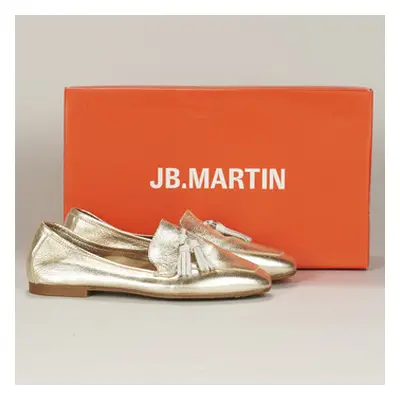 JB Martin VIC women's Loafers / Casual Shoes in Gold