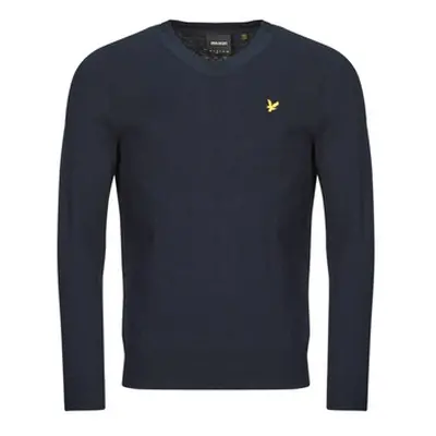 Lyle & Scott KN2111V men's Sweater in Marine