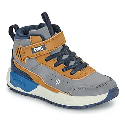 Primigi B boys's Children's Shoes (High-top Trainers) in Blue