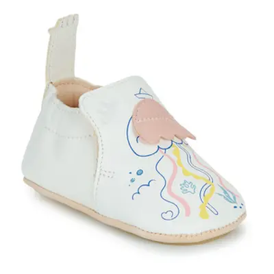 Easy Peasy MY BLUBLU PIEUVRE girls's Children's Slippers in White