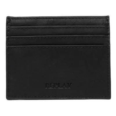 Replay Mens Cardholder women's Purse wallet in Black