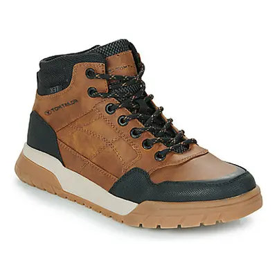 Tom Tailor MARRONE men's Shoes (High-top Trainers) in Brown