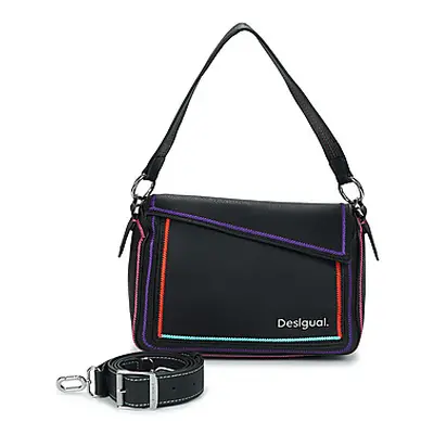 Desigual BAG CLEO PHUKET MINI NO FLAP women's Shoulder Bag in Black