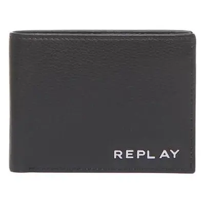 Replay Mens Wallet men's Purse wallet in Black