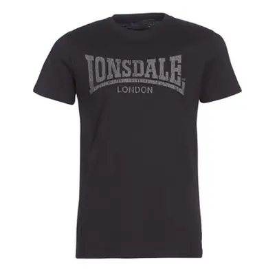 Lonsdale LOGO KAI men's T shirt in Black