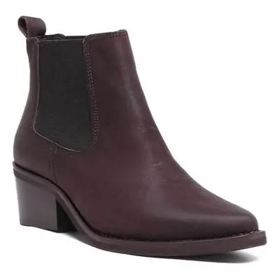 Justinreess England Dakota women's Low Ankle Boots in Brown