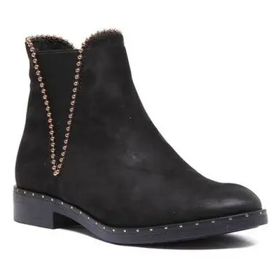 Justinreess England Justin Reess England Mea women's Low Ankle Boots in Black