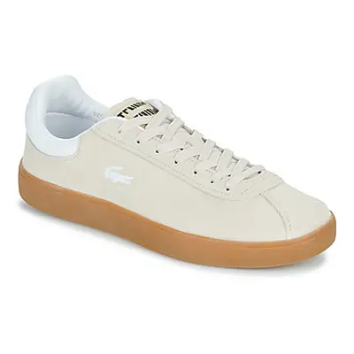 Lacoste BASESHOT men's Shoes (Trainers) in Beige