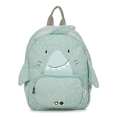 TRIXIE MISTER SHARK girls's Children's Backpack in Green