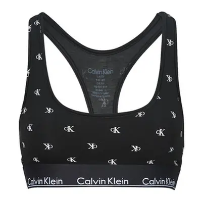 Calvin Klein Jeans UNLINED BRALETTE women's Sports bras in Black