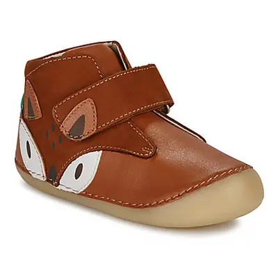 Kickers SABIO boys's Children's Mid Boots in Brown