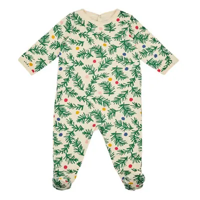 Petit Bateau TINY boys's Sleepsuits in Green