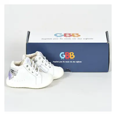 GBB FLEXOO FLIRT girls's Children's Shoes (High-top Trainers) in White