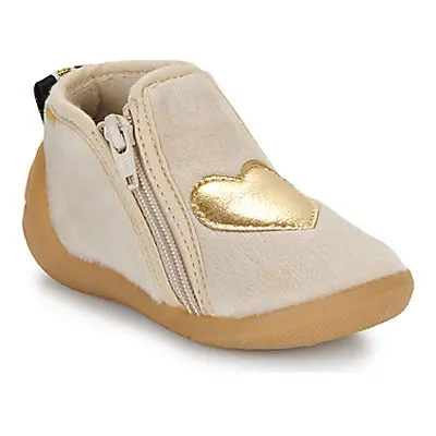 Bopy ACLAIRE girls's Children's Slippers in Beige