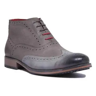 Justinreess England Bruno men's Boots in Grey