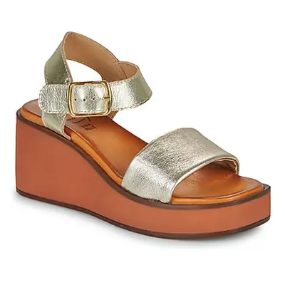 Metamorf'Ose NABOT women's Sandals in Gold