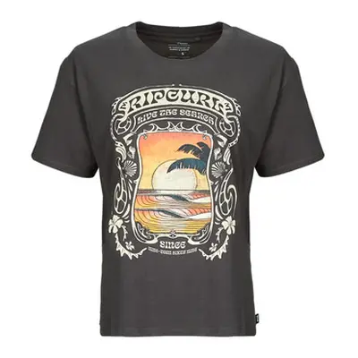 Rip Curl SEA SHELLS RELAXED TEE women's T shirt in Grey